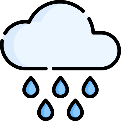Rain meteorology rain cloud icon