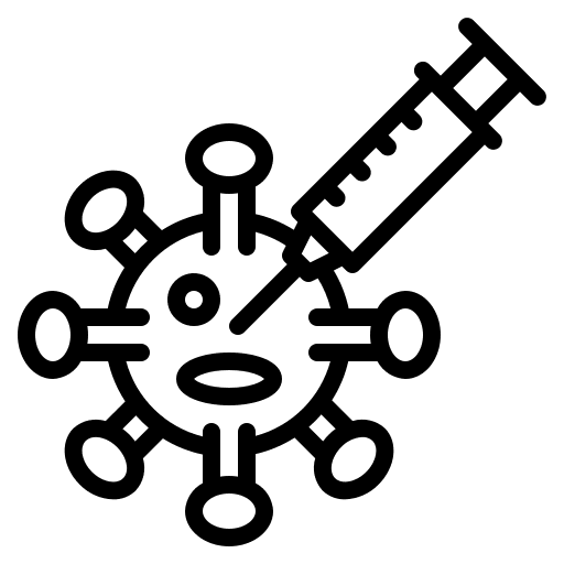 Vaccine transmission vaccine prevent icon Vaccine transmission vaccine prevent icon