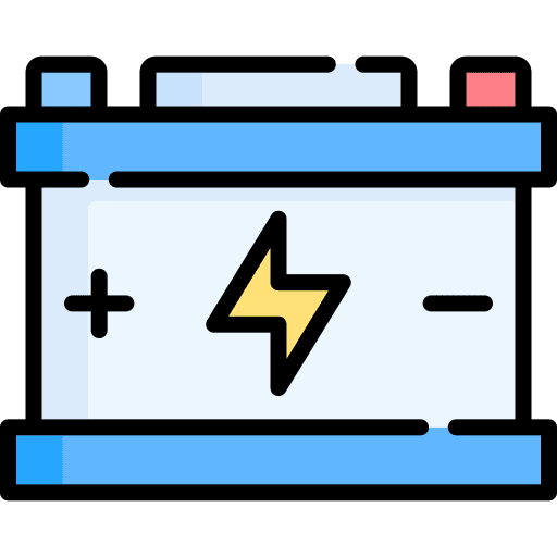 Accumulator electronics charging battery electricity icon