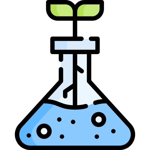 Flask ecology and environment biology laboratory icon
