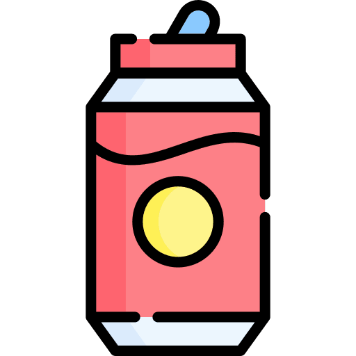 Can sugar can soda icon