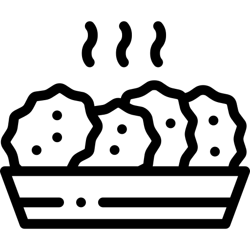 Nuggets nuggets snack hot food icon