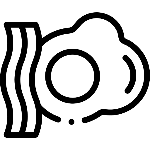 English breakfast english breakfast pork meat icon English breakfast english breakfast pork meat icon