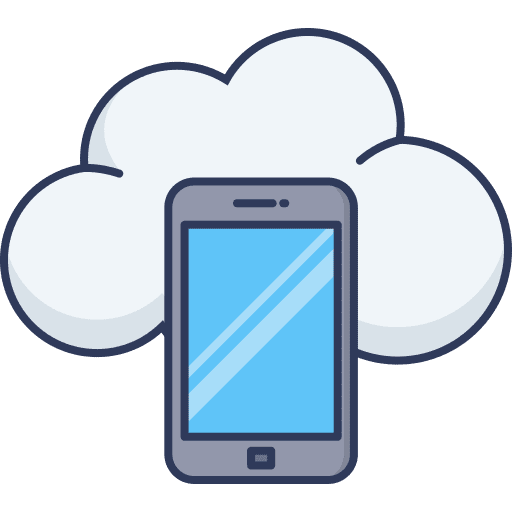 Mobile smartphone electronics cellphone icon