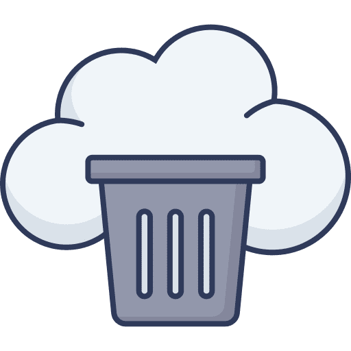Dustbin dustbin bin delete icon