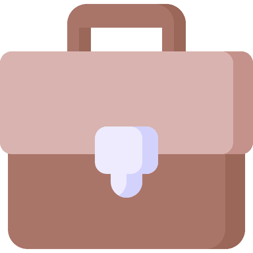 Briefcase business and finance suitcase briefcase icon