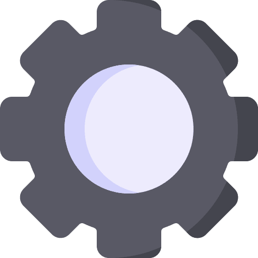 Settings configure gear settings icon Settings configure gear settings icon