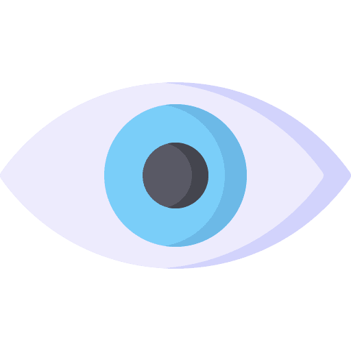 Eye watching outlook visible icon Eye watching outlook visible icon