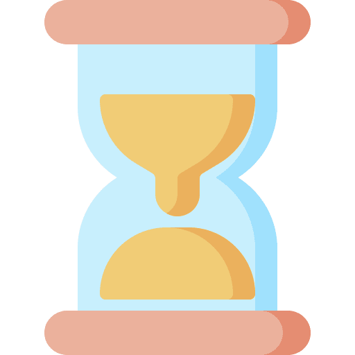 Hourglass sand clock interface time icon Hourglass sand clock interface time icon