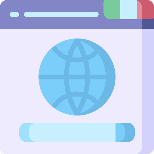 Browser seo and web html browser icon Browser seo and web html browser icon