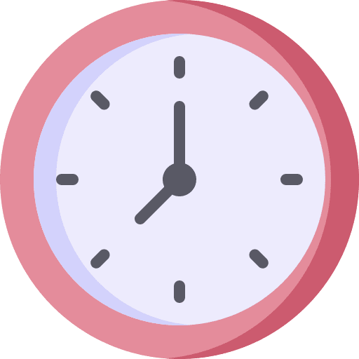 Clock clock time education icon Clock clock time education icon