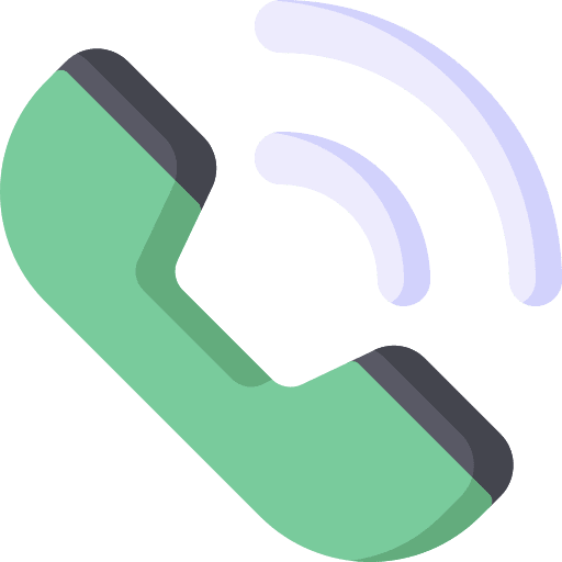 Phone call signal interface communication icon Phone call signal interface communication icon