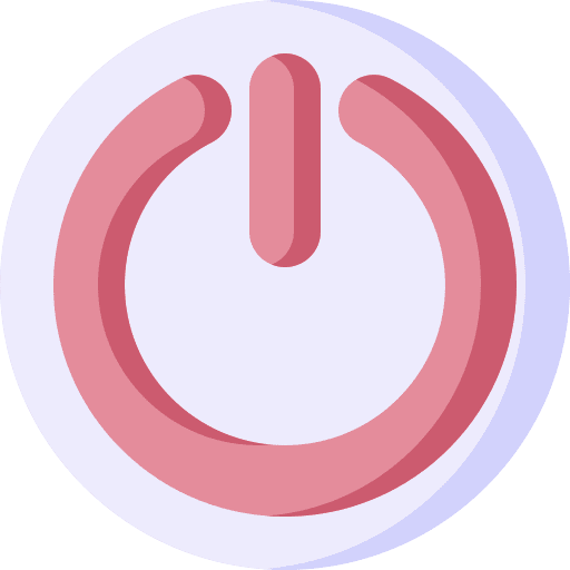 Power button ui power button turn off icon Power button ui power button turn off icon