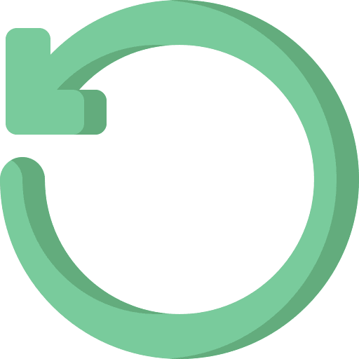 Refresh restart circular arrow direction icon Refresh restart circular arrow direction icon