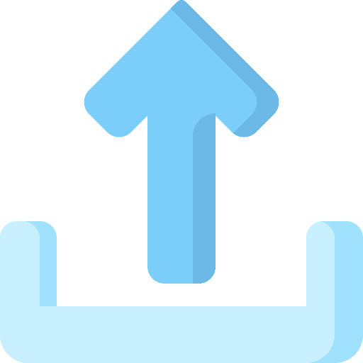 Upload control up arrow buttons icon Upload control up arrow buttons icon