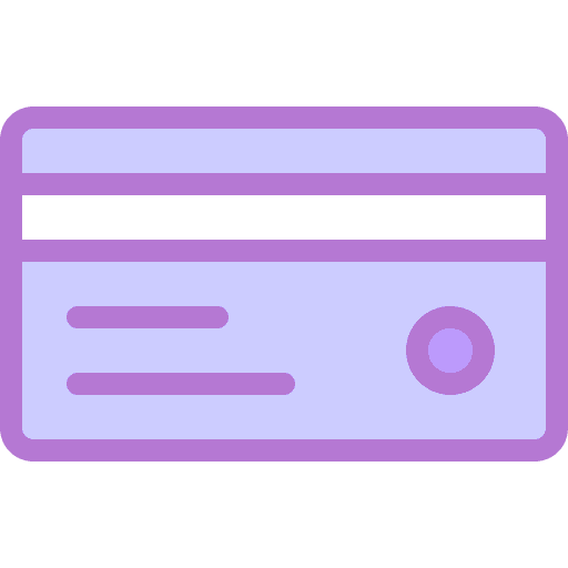 Credit card banking pay card business and finance icon