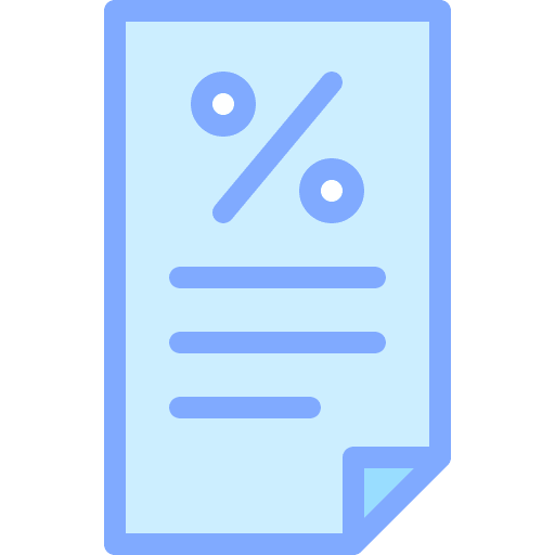 Tax tax percent business and finance icon