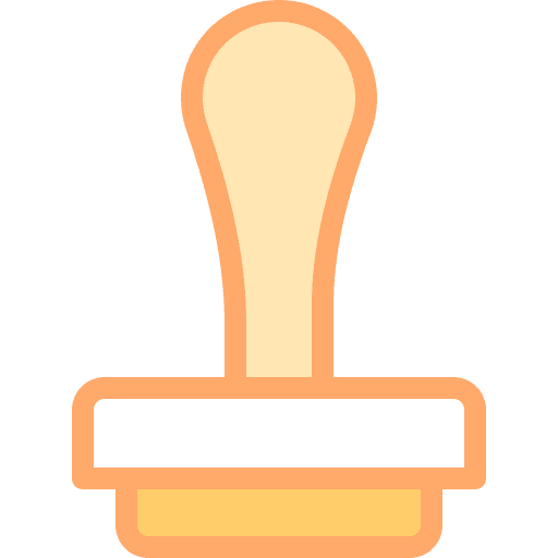 Stamp sign miscellaneous stamp icon