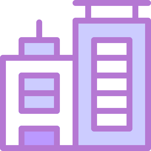 Building skycraper building office icon