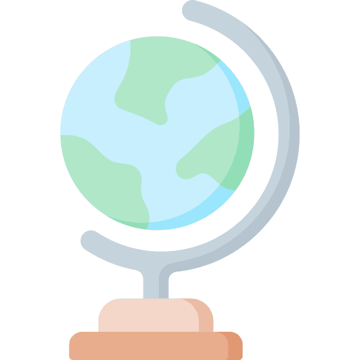 Earth globe social studies learn school icon Earth globe social studies learn school icon
