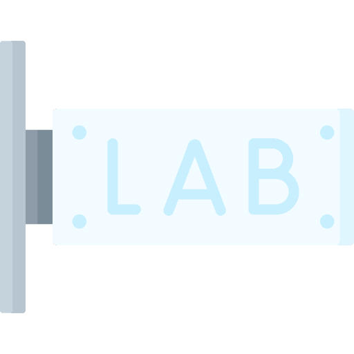 Laboratory lab signaling college icon Laboratory lab signaling college icon