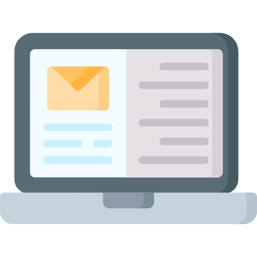 Mail communications education envelope icon Mail communications education envelope icon