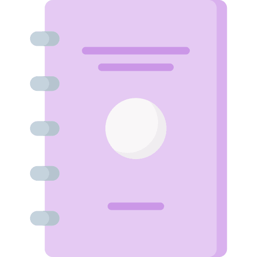 Notepad agenda notepad education icon Notepad agenda notepad education icon