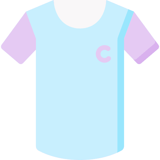 Tshirt wear garment short sleeves icon Tshirt wear garment short sleeves icon