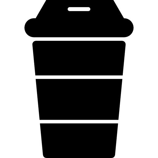 Black beverage glass striped tool side view glasses beverages beverage icon