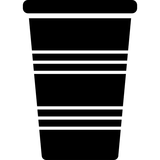 Soda striped glass side view drink set soda sodas icon