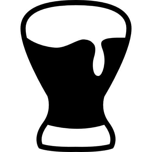 Beer glass glasses drink drinks icon