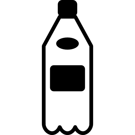 Water bottle bottles bottle beverage icon