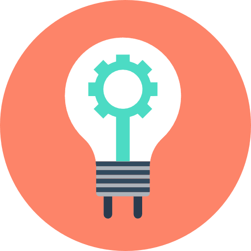 Light bulb idea illumination invention icon Light bulb idea illumination invention icon