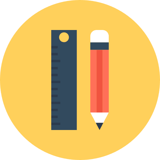 Ruler pencil ruler pen icon Ruler pencil ruler pen icon