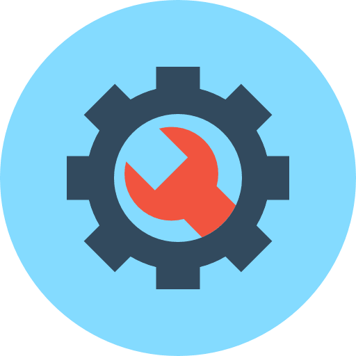 Settings configuration gear settings icon Settings configuration gear settings icon