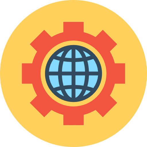 Settings tools and utensils gear seo and web icon Settings tools and utensils gear seo and web icon