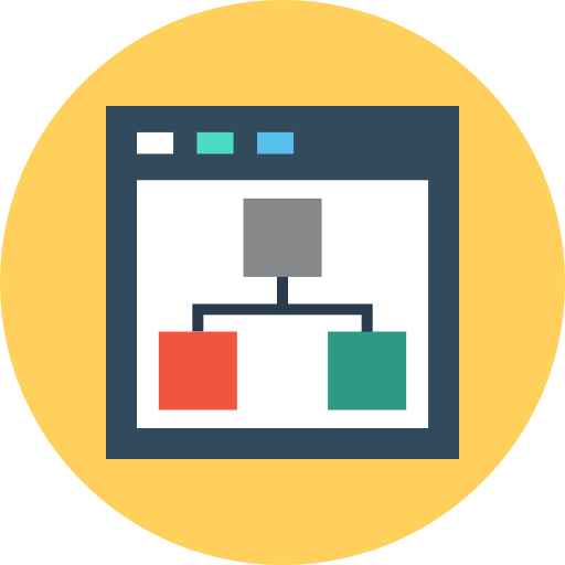 Browser seo and web computing web page icon Browser seo and web computing web page icon