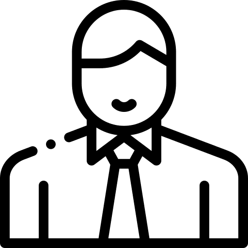 Employee businessman business and finance working man icon Employee businessman business and finance working man icon