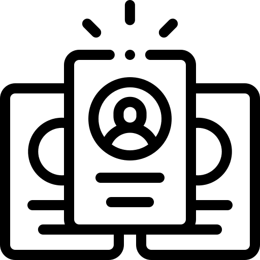 Profile curriculum vitae profile file icon