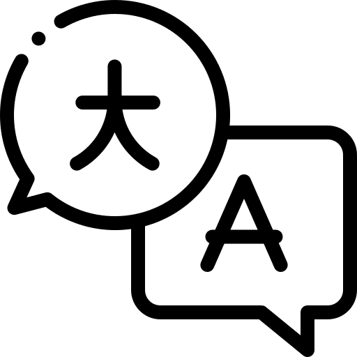 Translation translate languages education icon