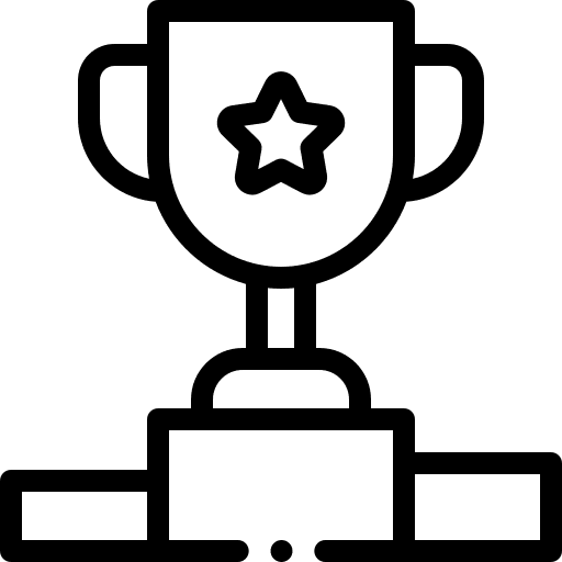 Award trophy winner champion icon Award trophy winner champion icon