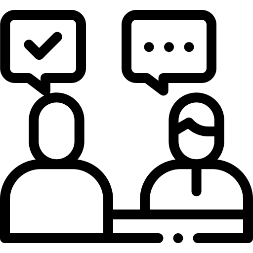 Interview businessman people communications icon Interview businessman people communications icon