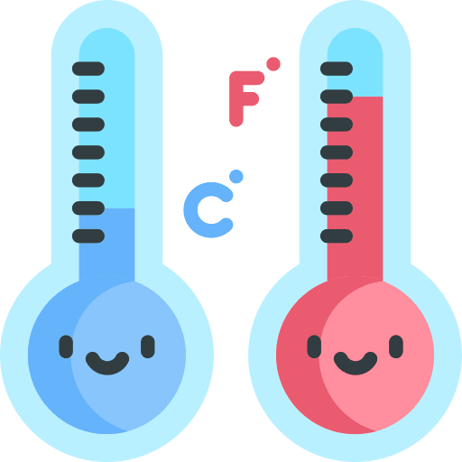 Thermometer temperature mercury degrees icon