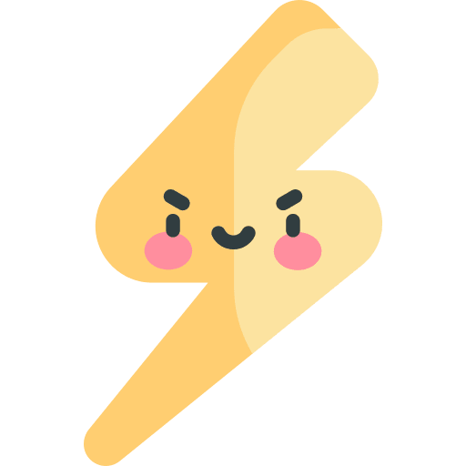 Thunder nature lightning electrical icon Thunder nature lightning electrical icon