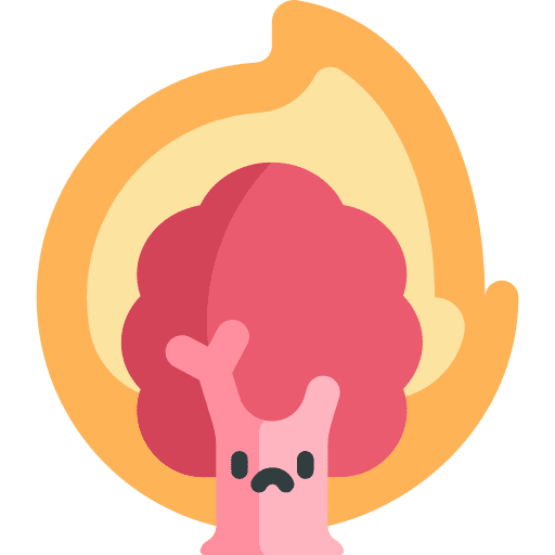 Fire burning forest disaster icon Fire burning forest disaster icon