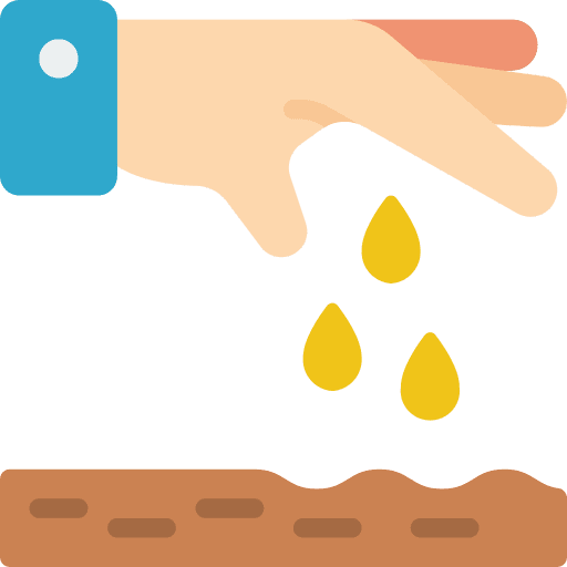 Planting planting gardening farming icon