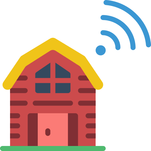 Barn real estate house grain icon