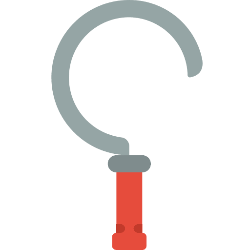 Sickle sickle agriculture farming icon