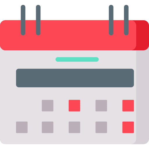 Calendar data picker travel kid icon
