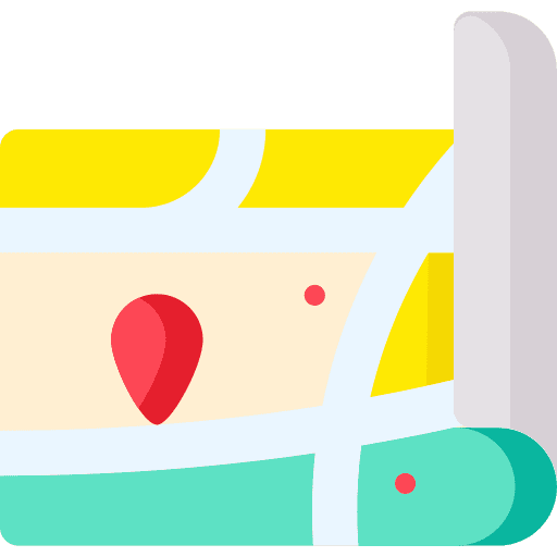 Map pointer placeholder position icon